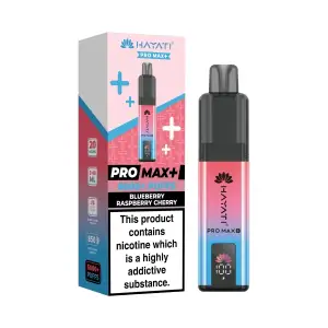 Hayati Pro Max Plus 6000 Prefilled Pod Kit - 20mg | Blueberry Raspberry Cherry